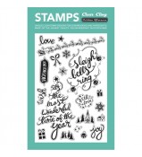 October Afternoon Silent Night stamp